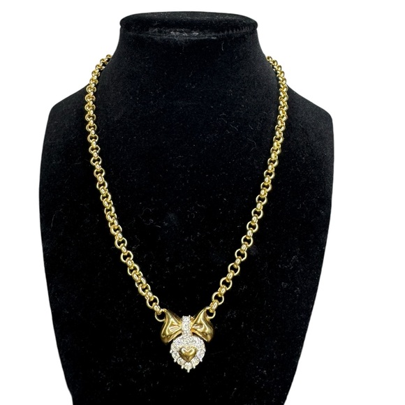 Nina Jewelry Nina Ricci Ribbon Heart Necklace Poshmark